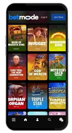 BetMode casino application